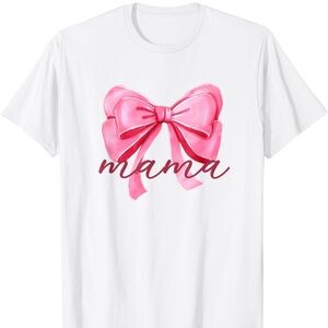 Pink Bow Graphic T-Shirt